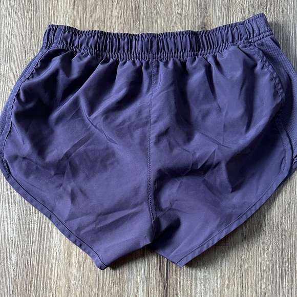Nike Women's Dark Purple Athletic Shorts - Picture 6 of 6